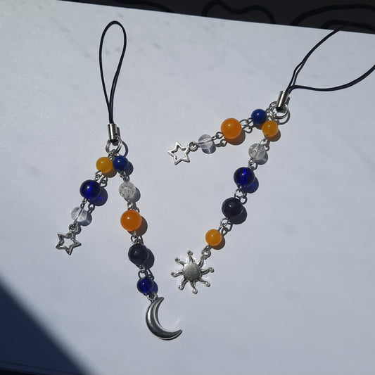 Porte-clés assortis Lune et Soleil