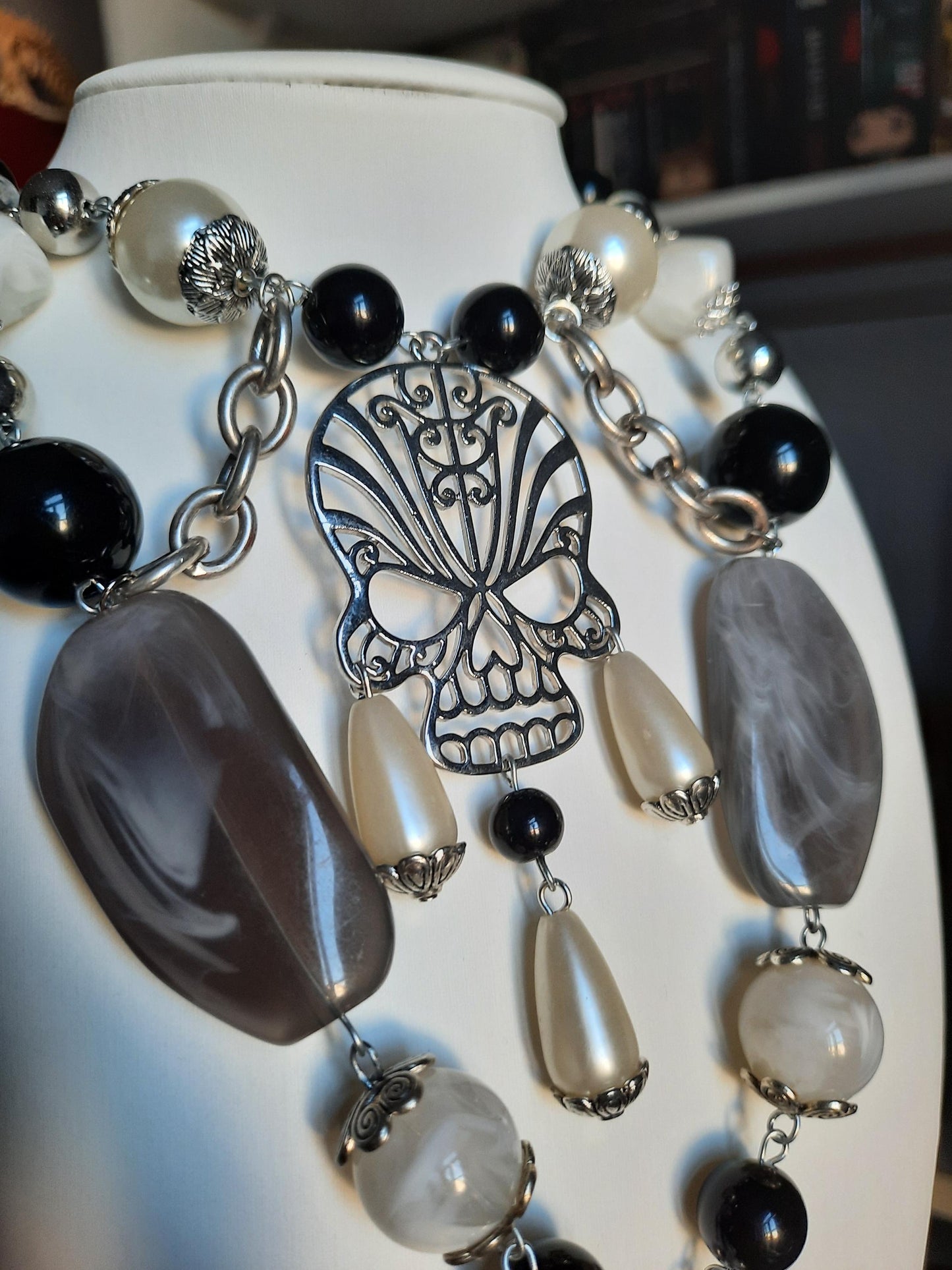 Collier "Silver Skull"