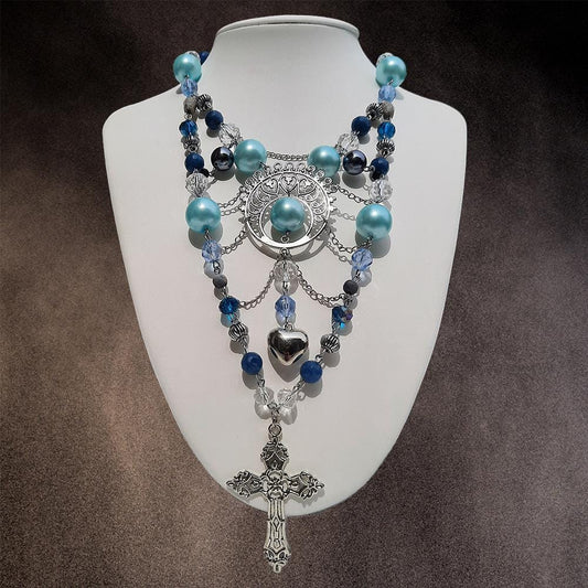 Collier "Blue Lovers"