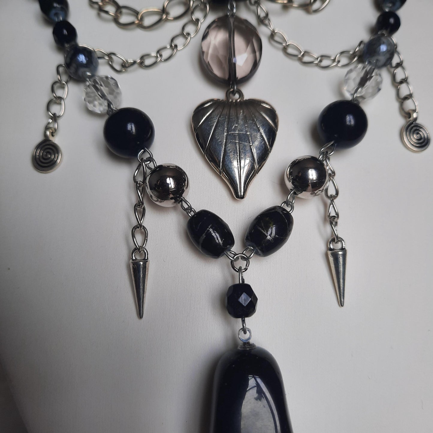 Collier "Amour gothique"