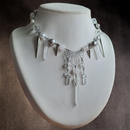 Collier "Cristaux Liquides"