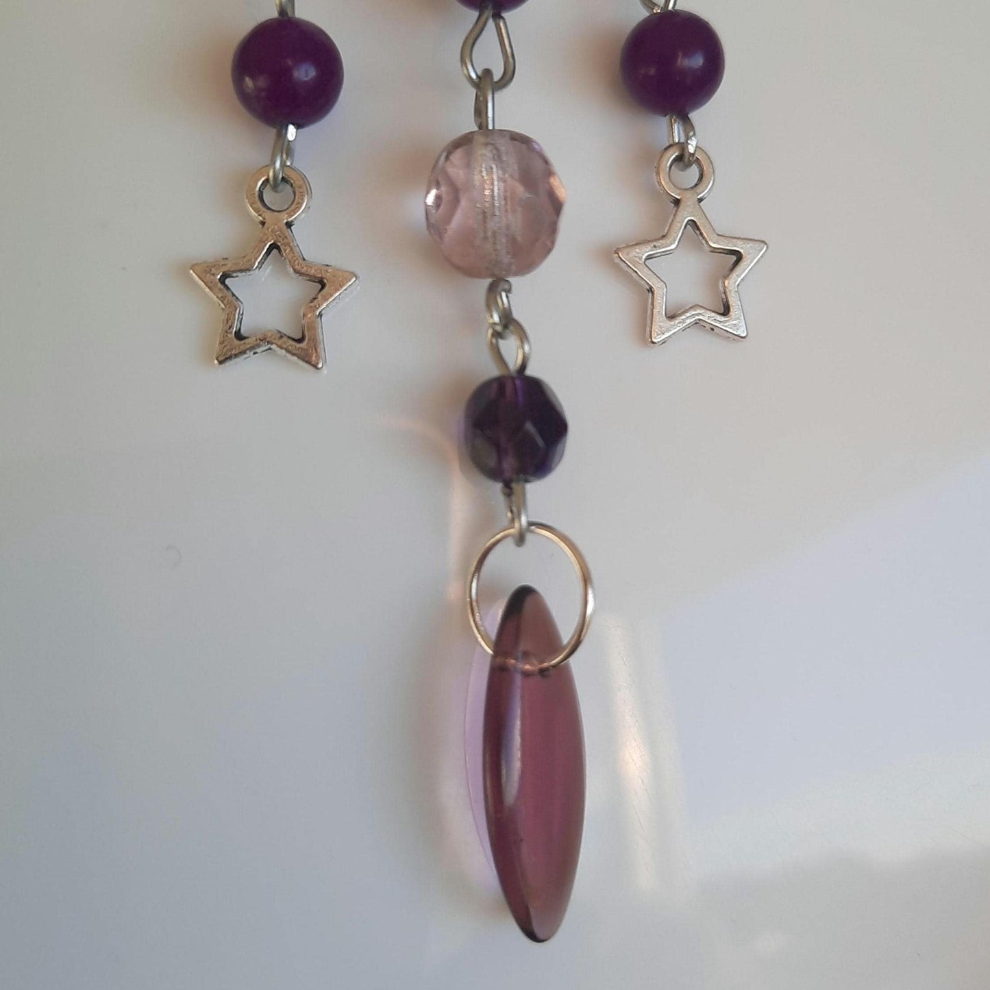 Boucles d'oreille "Pluie d'étoiles"