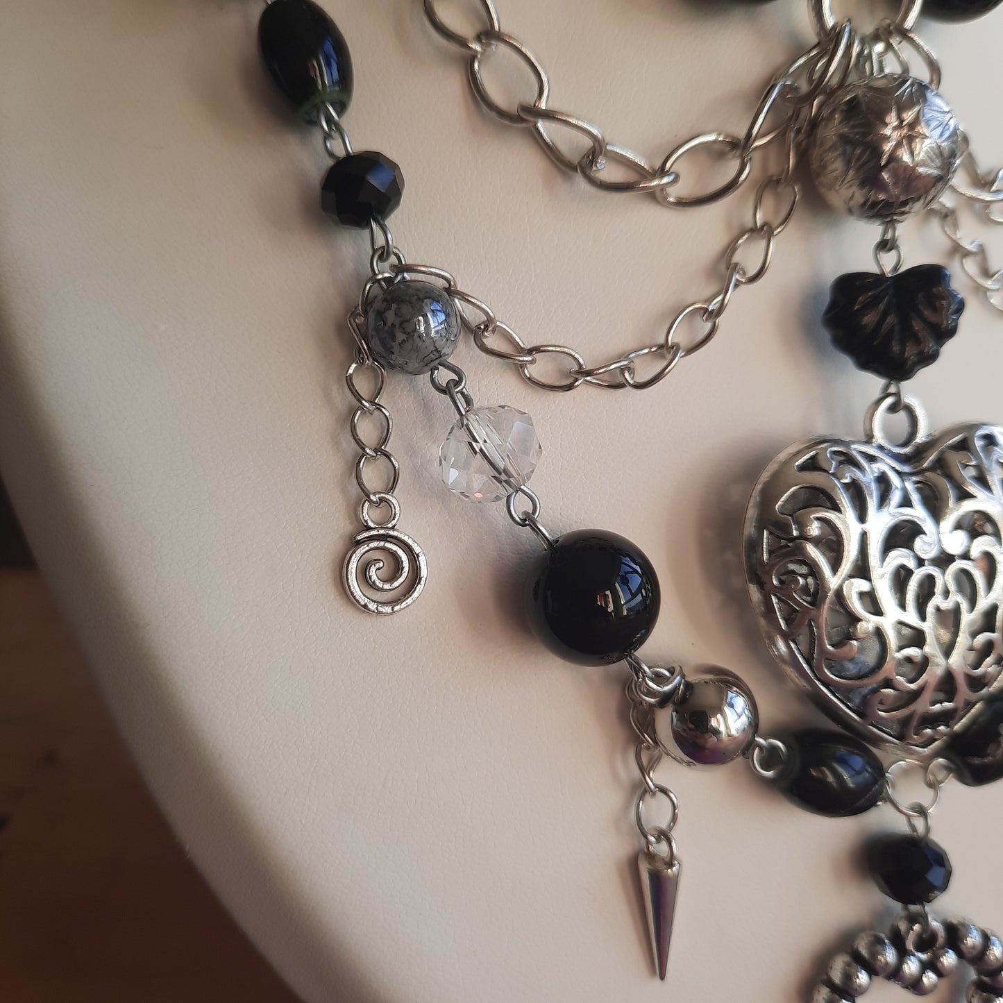 Collier "Amour Gothique"