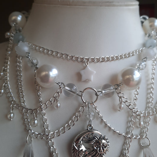 Collier "Nuit d'hiver"