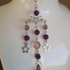 Boucles d'oreille "Pluie d'étoiles"