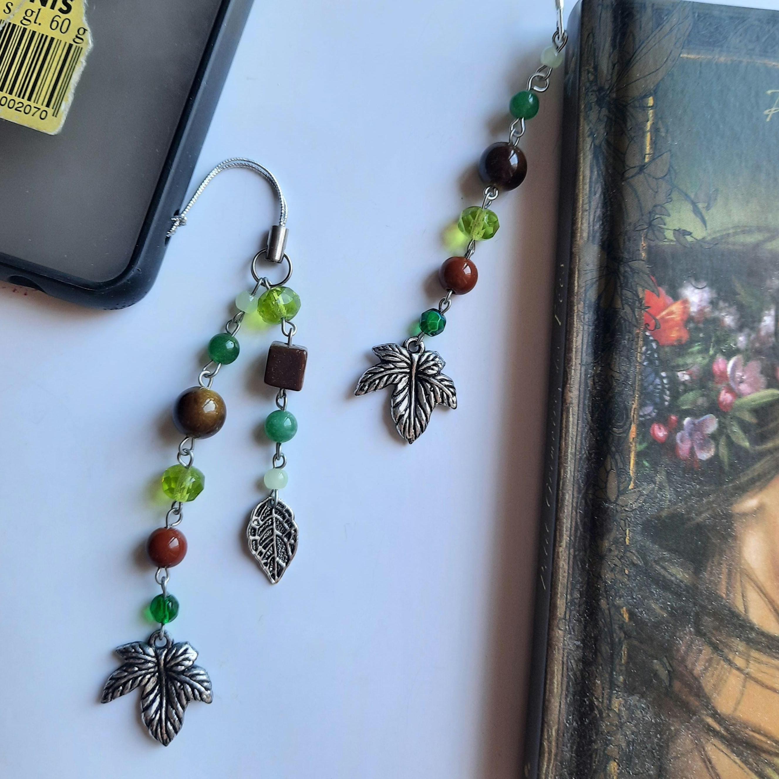 Marque-page et bijou de téléphone Fairycore