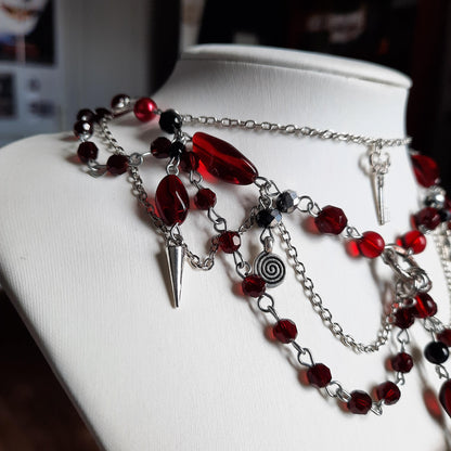 Collier "Red Love"