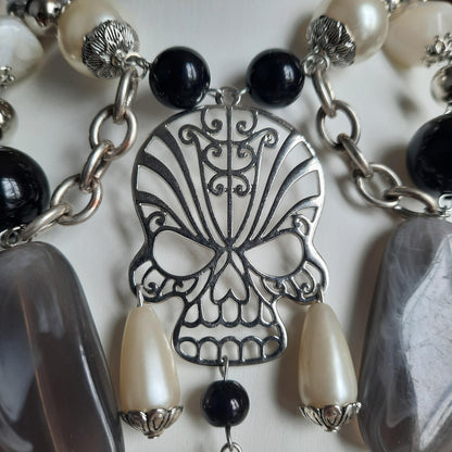 Collier "Silver Skull"
