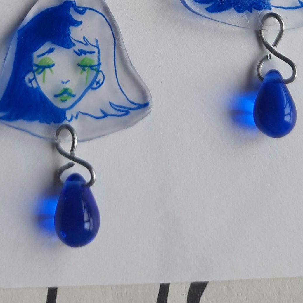 Boucles d'oreille "Pomme"