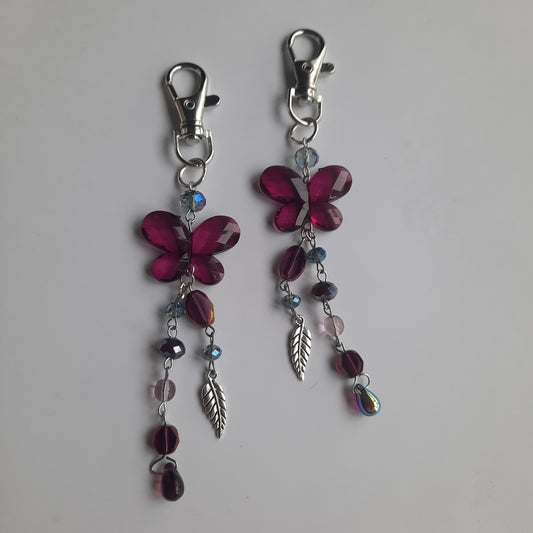 Porte-clés assortis "Papillons"