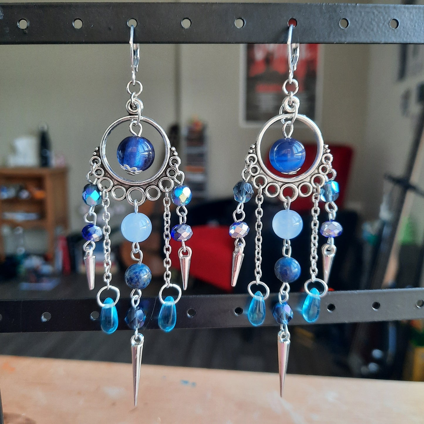 Boucles d'oreille "Pluie Douce"