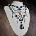 Collier "Amour gothique"