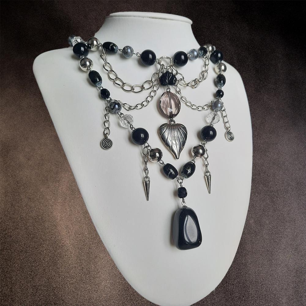 Collier "Amour gothique"