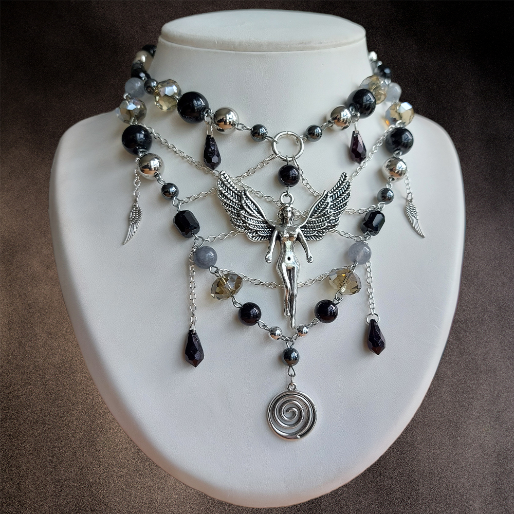 Collier "Black Angel"