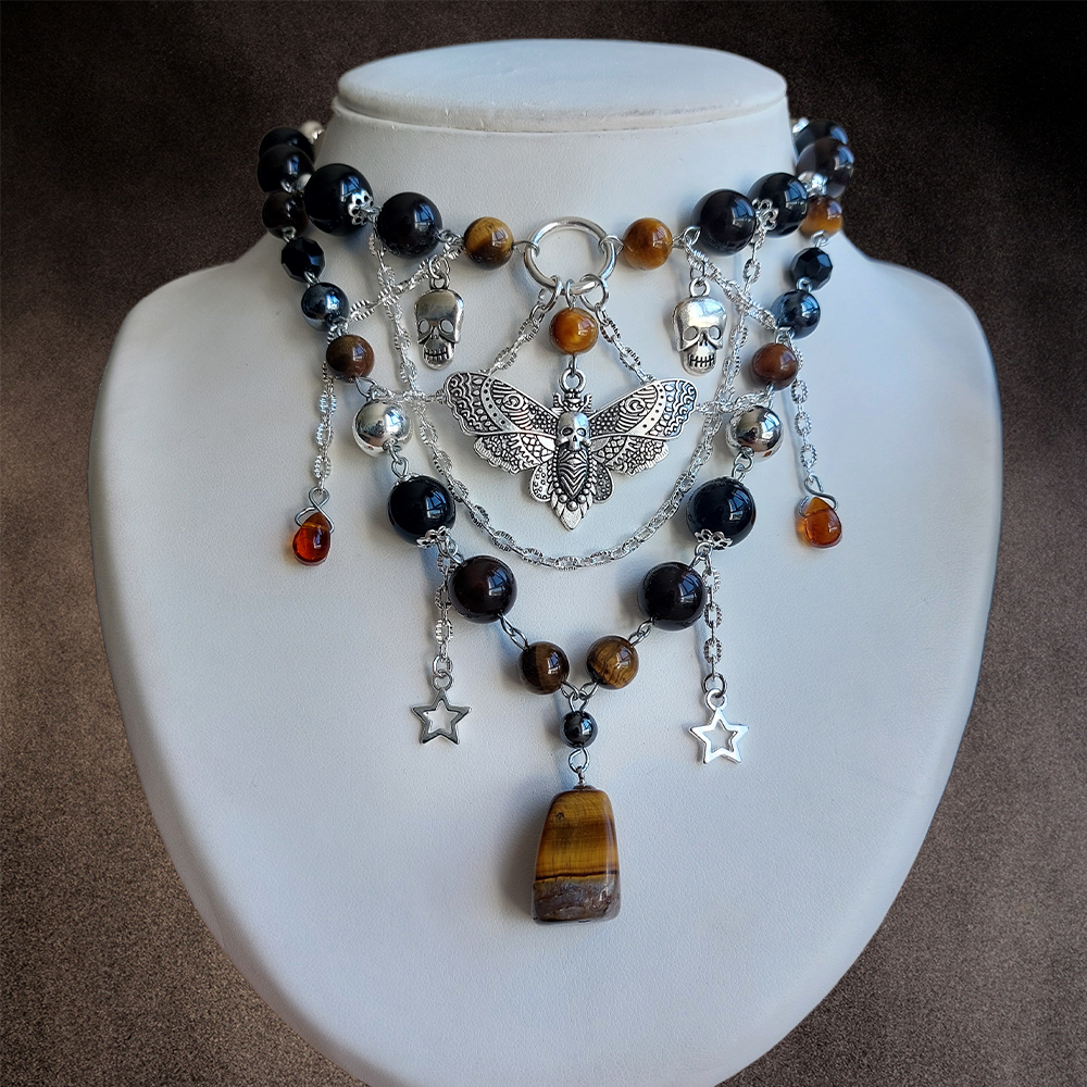 Collier "Oeil de Sphinx"
