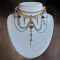 Collier "Spiky Bat"