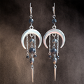 Boucles d'oreilles "Black Moon"