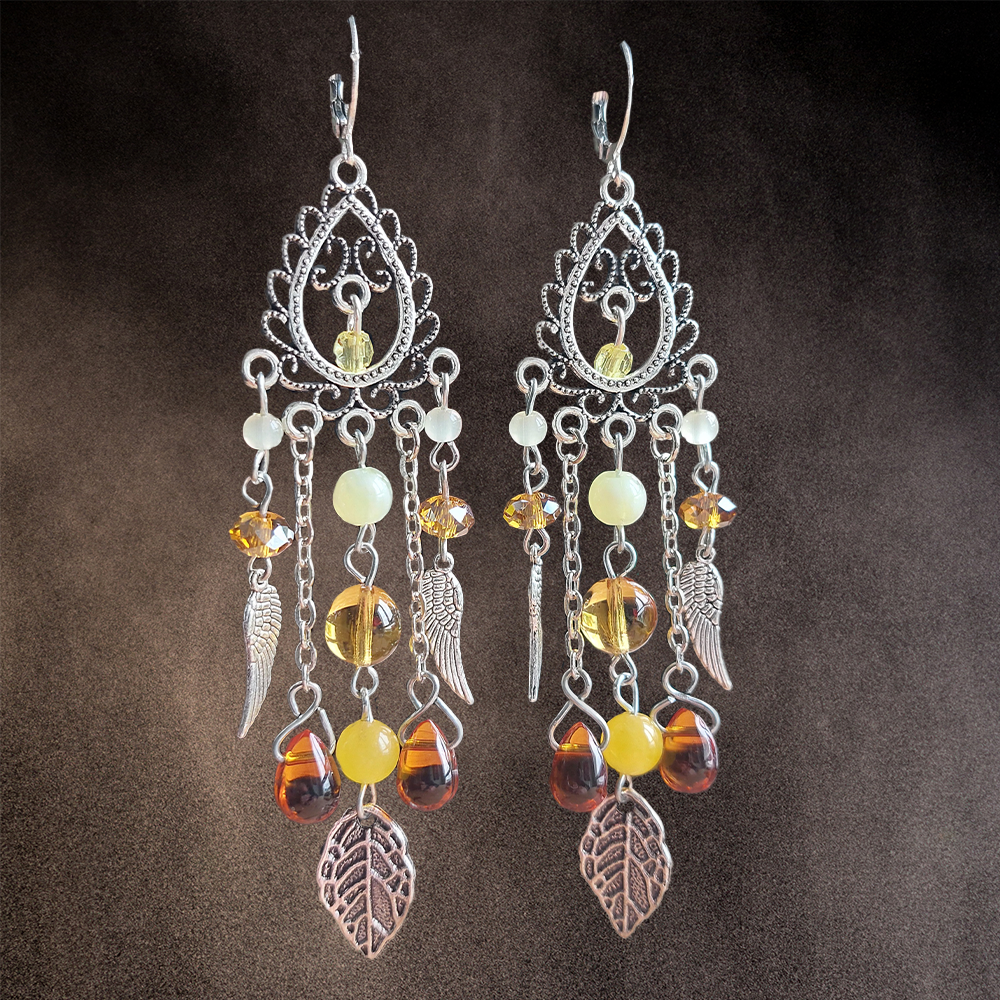 Boucles d'oreilles "Yellow Dream"