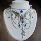 Collier "Blue Angel"