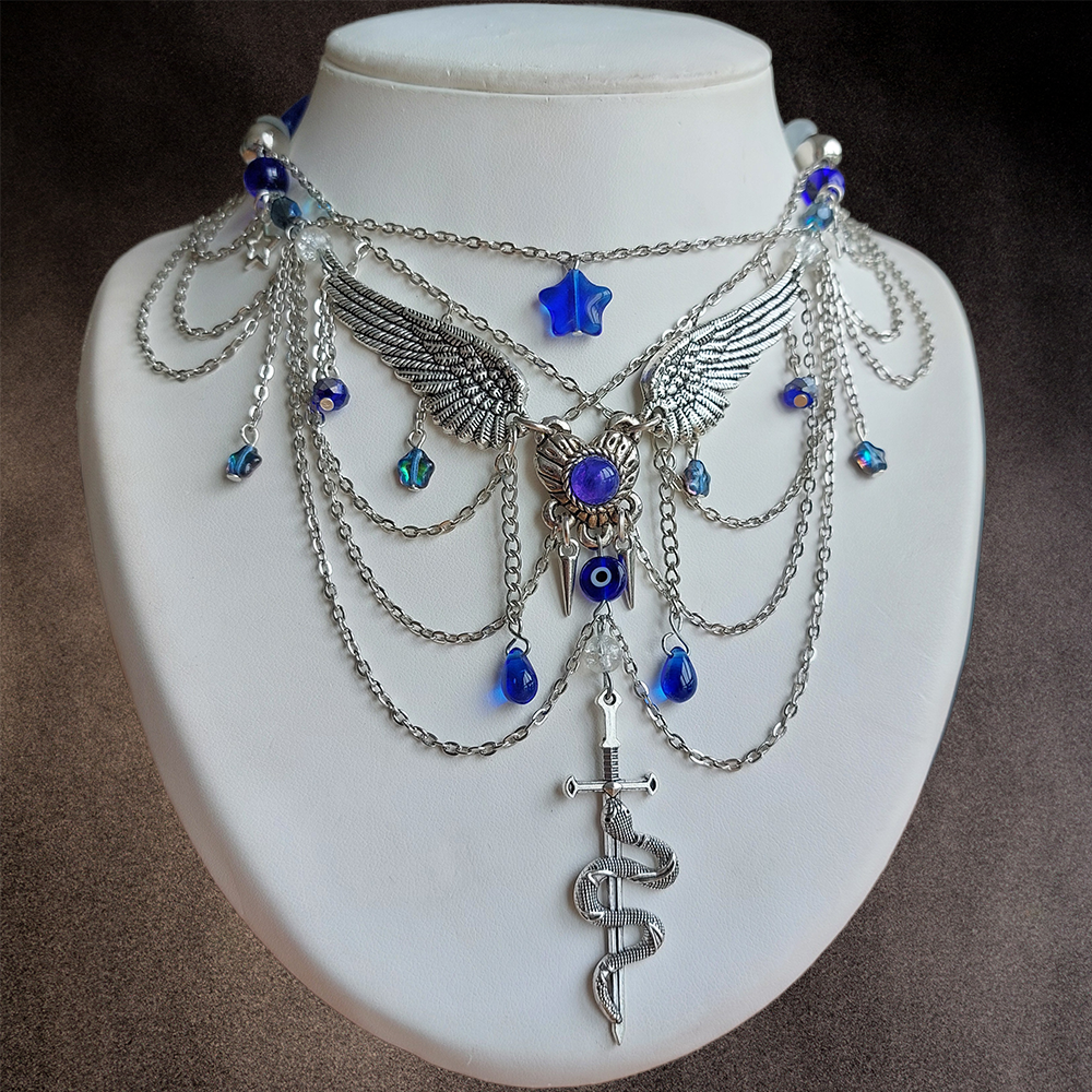 Collier "Blue Angel"