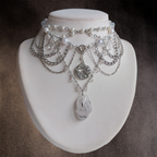 Collier "Lune de Quartz"