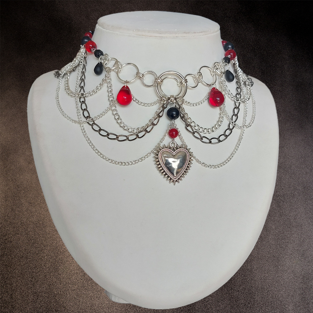 Collier "Punk Love"