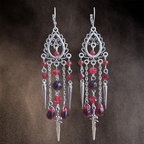 Boucles d'oreilles "Vampire"