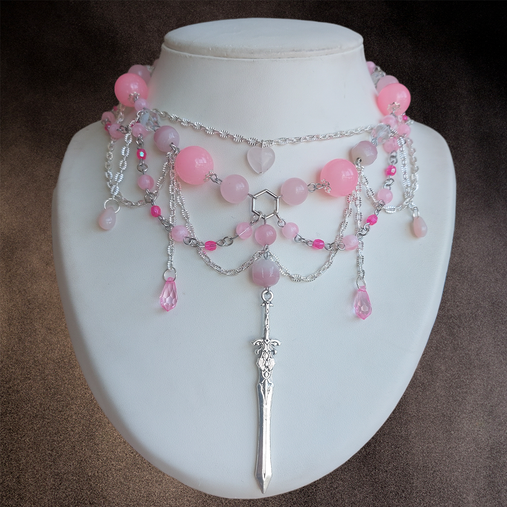 Collier "Lame de Quartz"