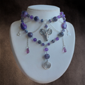 Collier "Purple WitchCraft"