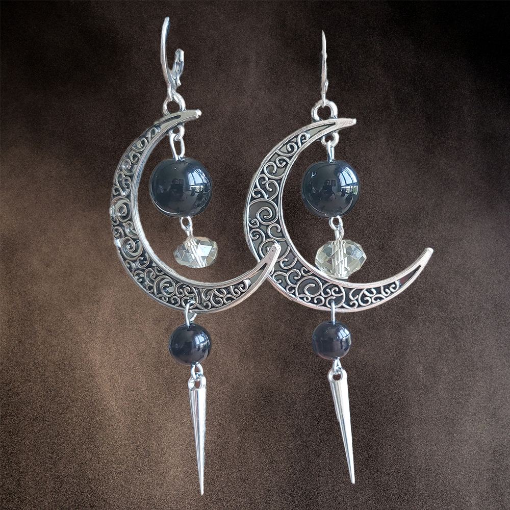 Boucles d'oreilles "Dark Angel"