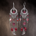 Boucles d'oreilles "Blood Moon"