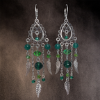 Boucles d'oreilles "Green Dream"