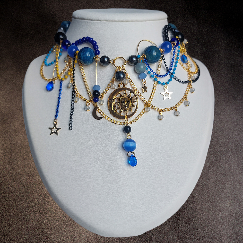 Collier "Eclipse Chaotique"