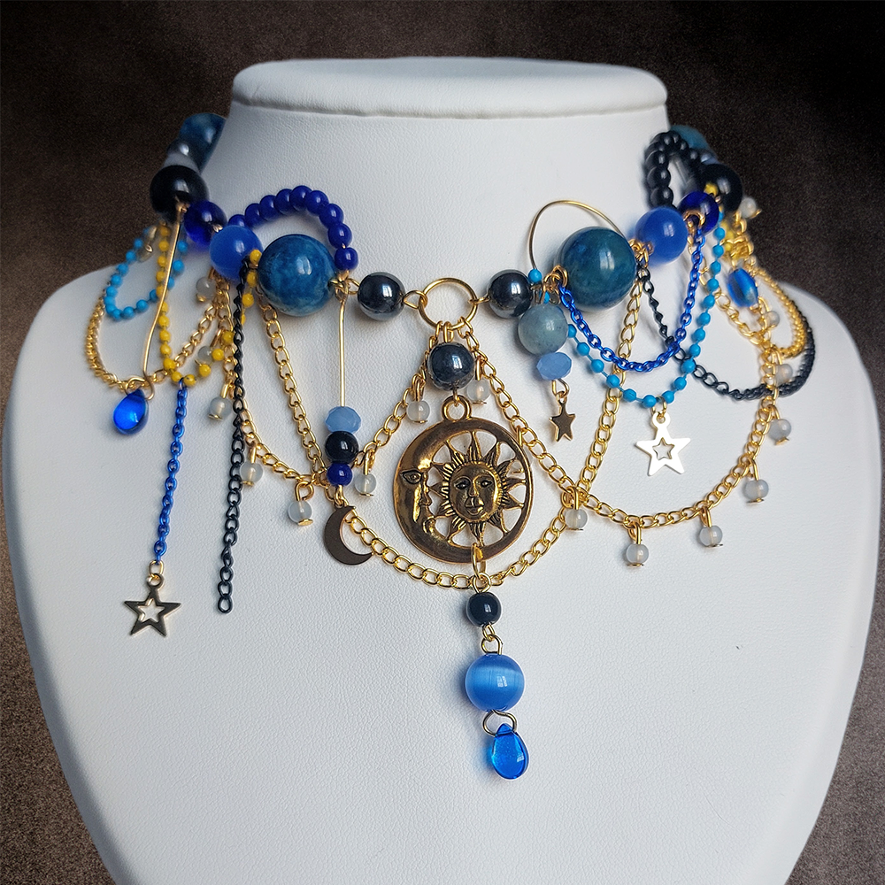 Collier "Eclipse Chaotique"