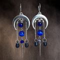 Boucles d'oreilles "Blue Moon"