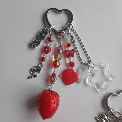 Porte-clé "Fraise"