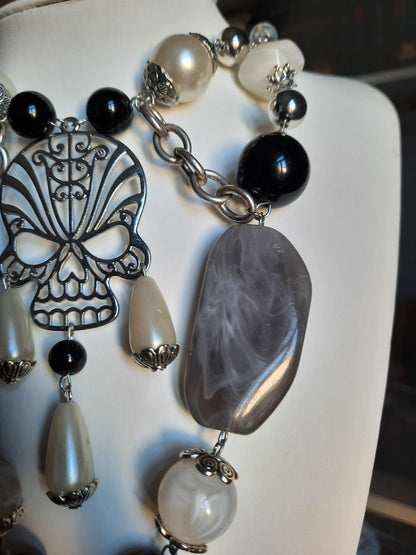 Collier "Silver Skull"
