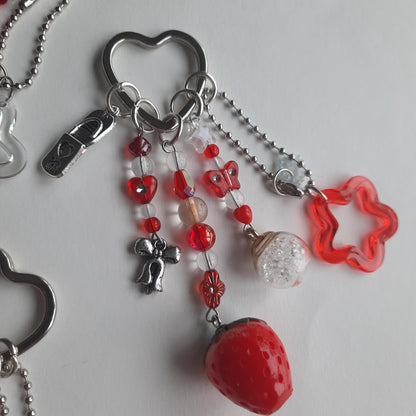 Porte-clé "Fraise"
