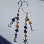 Porte-clés assortis Lune et Soleil