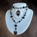Collier "Black Moth"