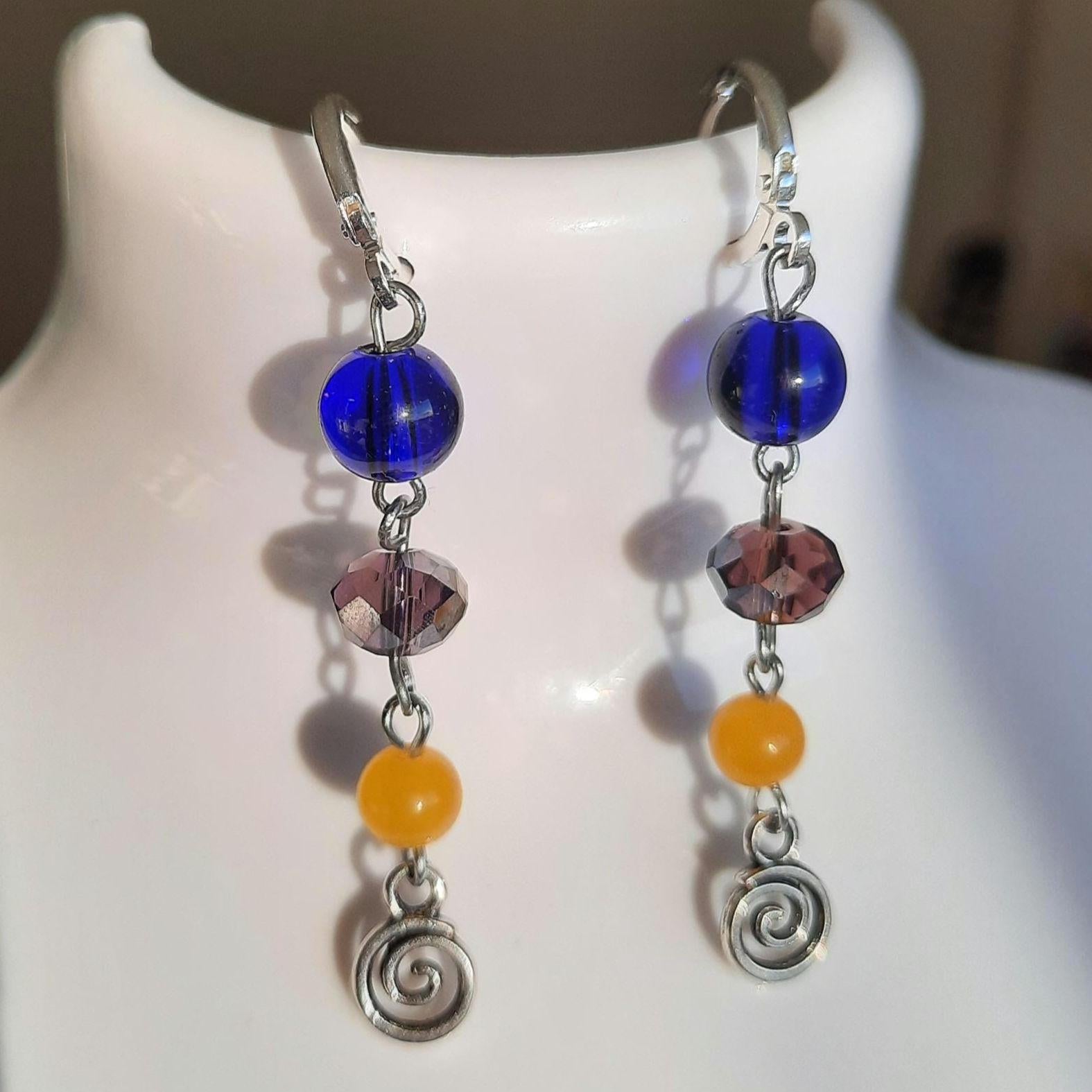 Boucles d'oreilles "Coraline"