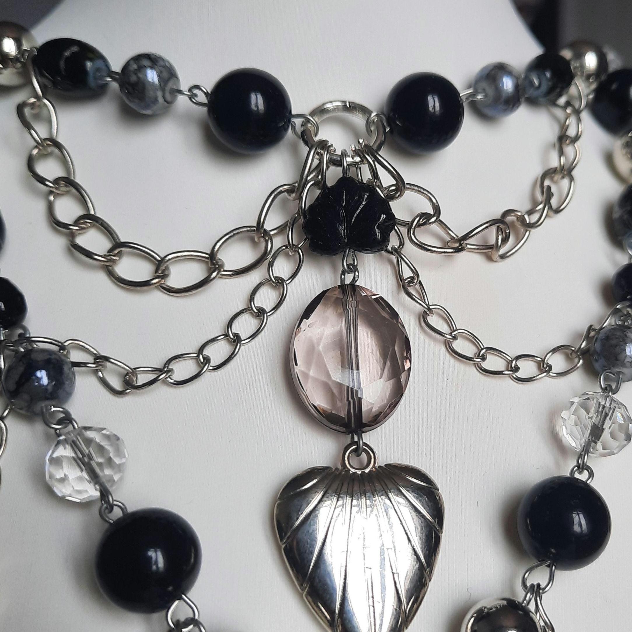 Collier "Amour gothique"