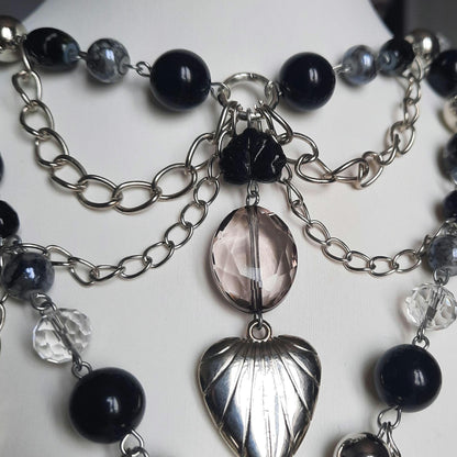 Collier "Amour gothique"