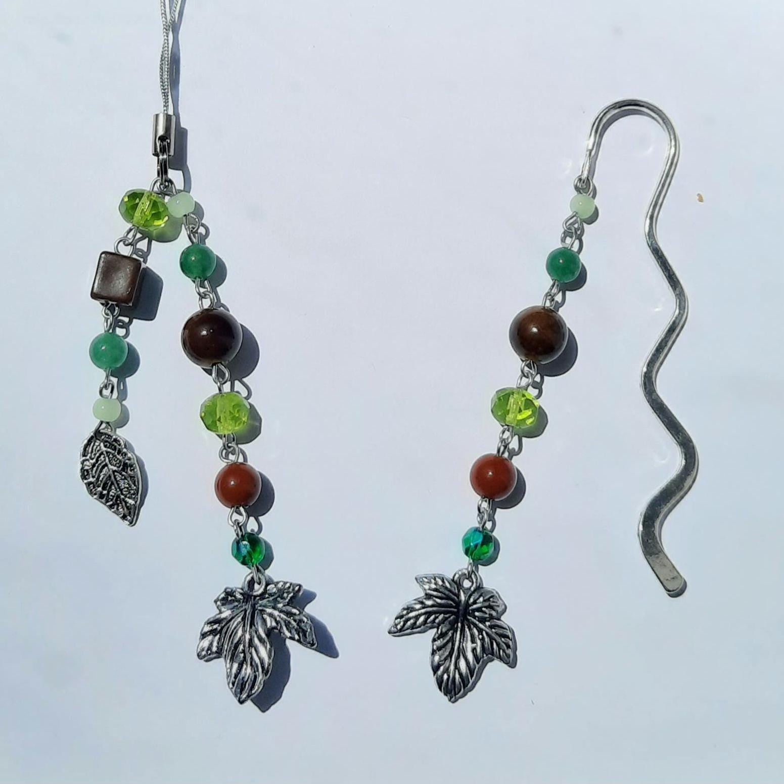 Marque-page et bijou de téléphone Fairycore