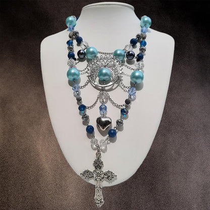 Collier "Blue Lovers"