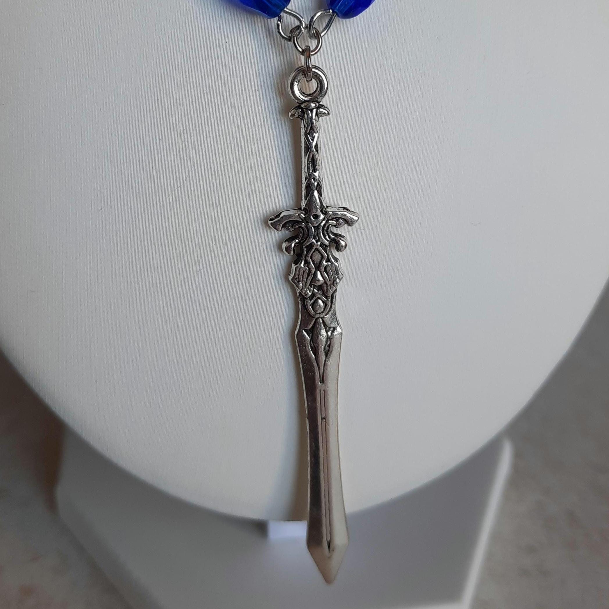 Collier "Epée de Jade"