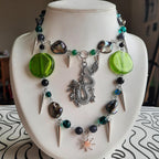Collier "Dragon Vert"