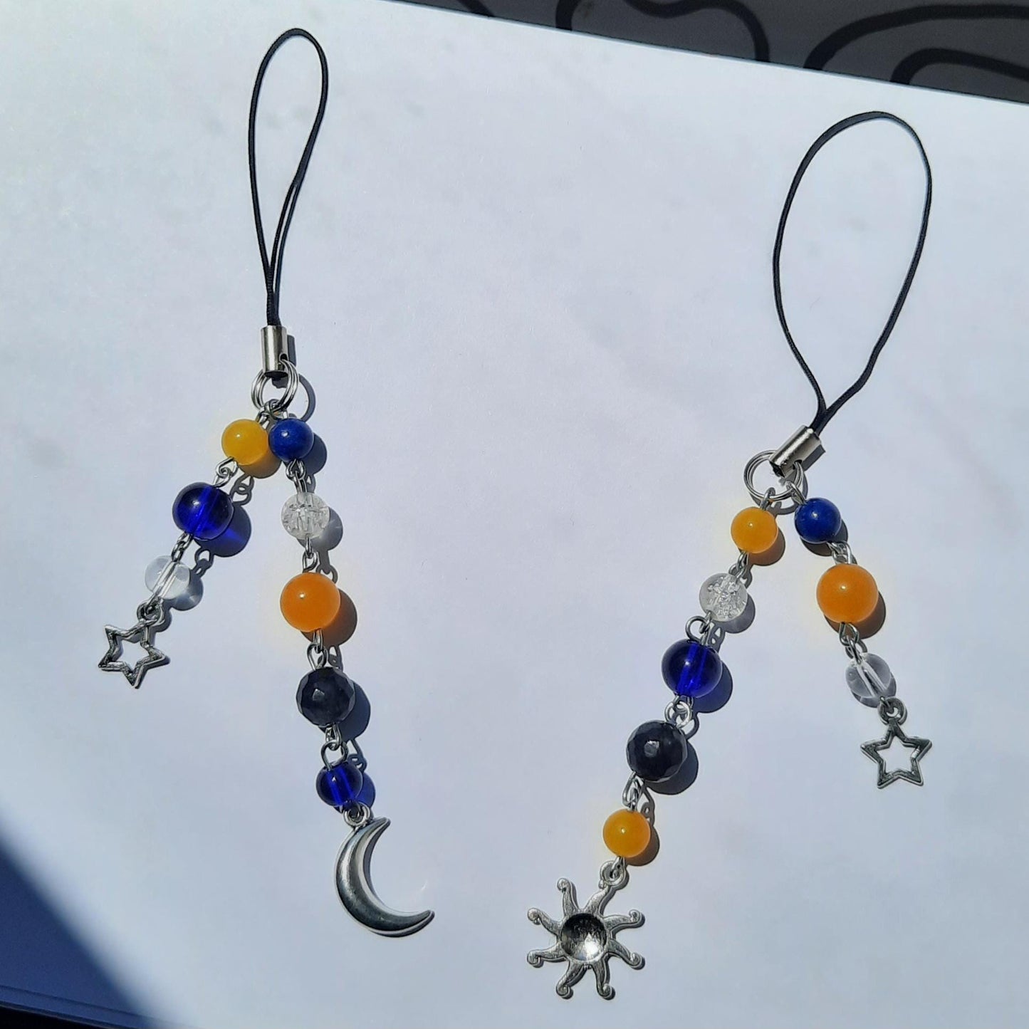 Porte-clés assortis Lune et Soleil