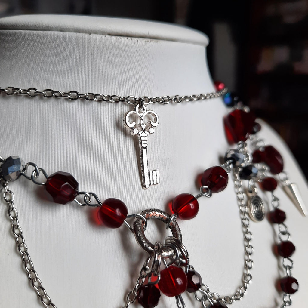 Collier "Red Love"