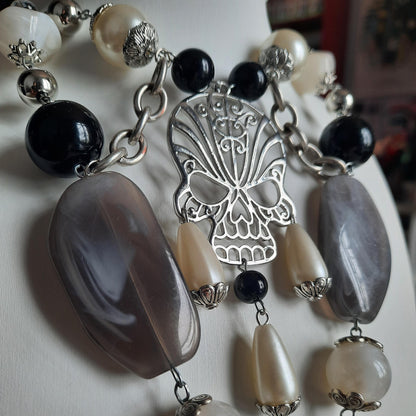Collier "Silver Skull"